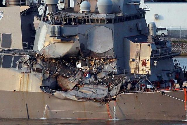 撞船撞怕了！美军舰上采用这一设备能否阻止事故再发生？