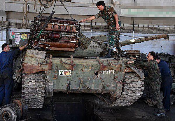 损失3000多坦克装甲，叙利亚能撑下来维修厂功不可没