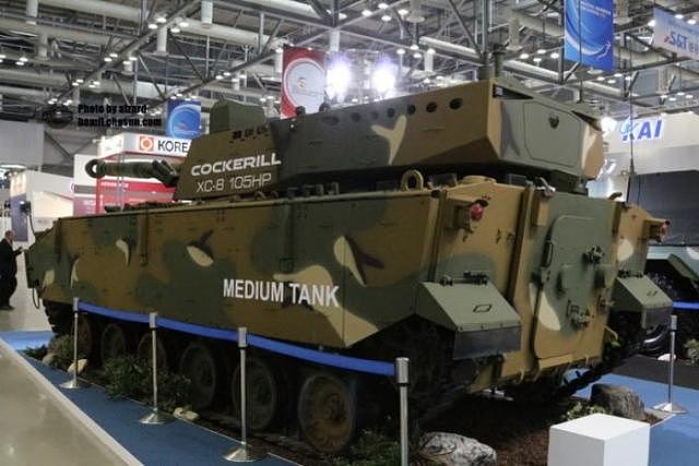 韩国没脸没羞，为占中国新轻坦便宜，硬将25吨轻型战车叫中型坦克