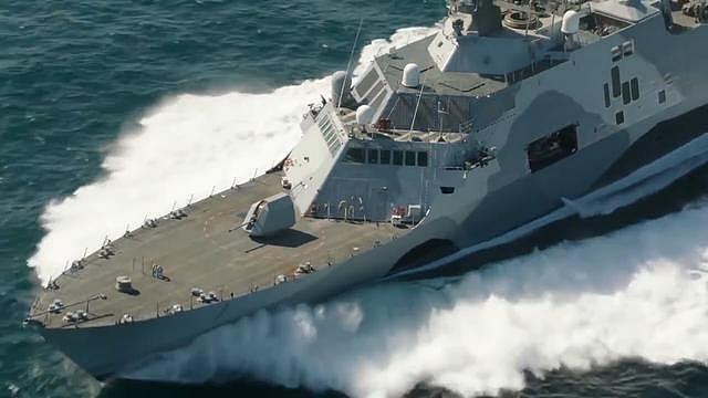 洛马公司向美国海军交付第5艘自由级战斗舰小石城号