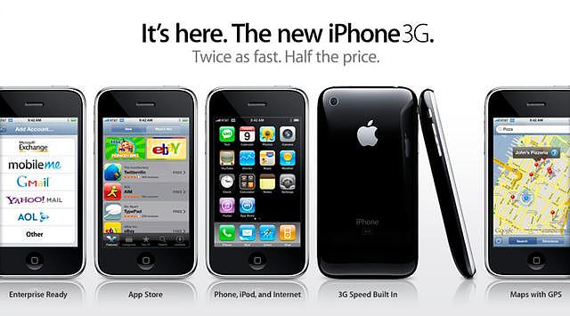 苹果新品发布：盘点iPhone一代到iPhone8的进化史