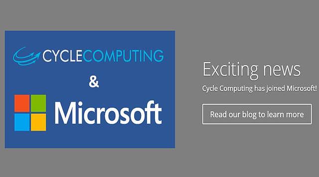 微软收购Cycle Computing：用云计算蚕食超算地盘