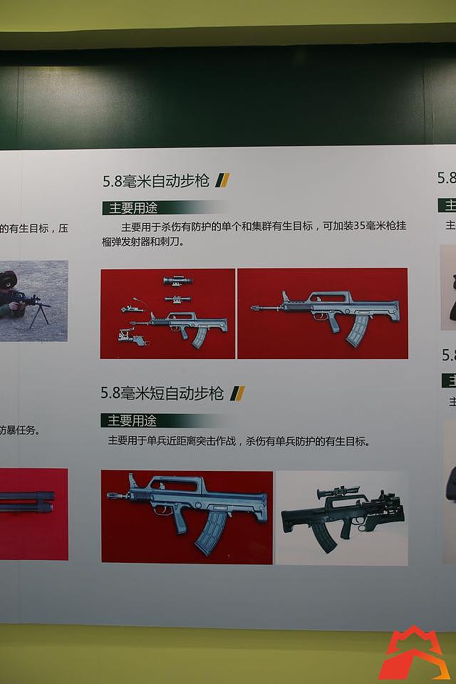 直博会宣传展板暗藏玄机：中国陆军现役轻武器大公开