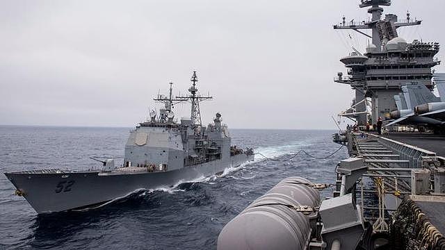 美海军罗斯福号航母战斗群离开本土 前往西太和中东部署
