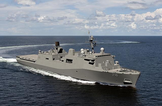 美海军也下饺子 第12艘圣安东尼奥级坞登舰开工建造