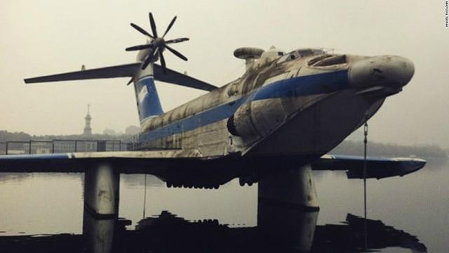 里海怪物已锈成废铁，俄罗斯却想重启地效飞行器征服北极
