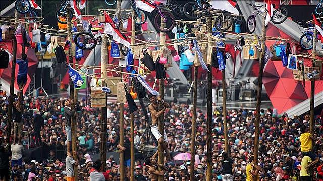 印尼喜迎独立72周年 庆祝方式独特还能拿礼品回家