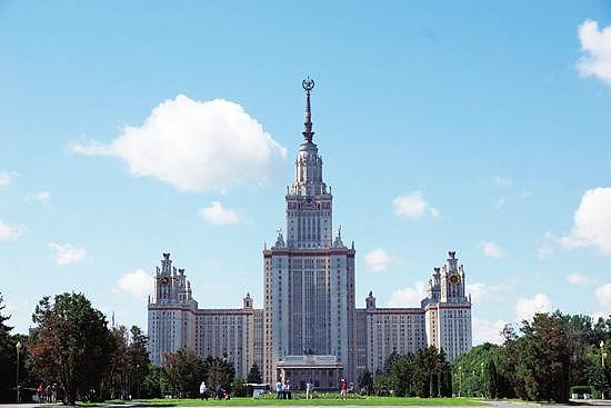 莫斯科大学景色。图片来源 CFP
