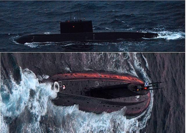 俄军基洛级潜艇浮航引日本军机跟拍 故意向日本秀肌肉？