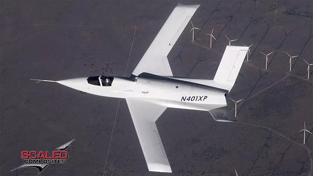之前从未披露过，美国诺斯罗普·格鲁曼展示神秘隐身飞机