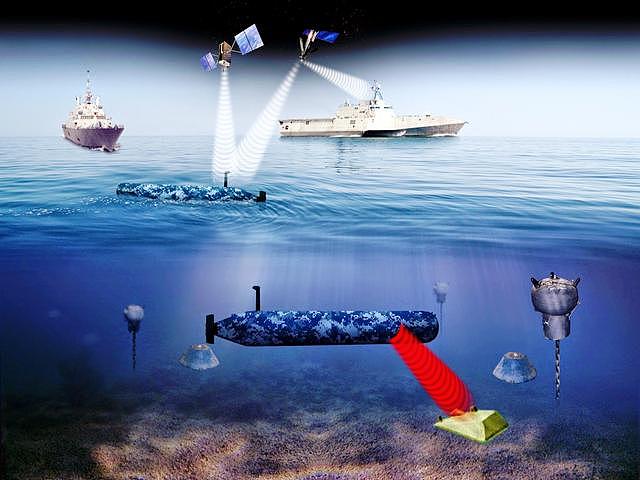 美海军测试多型无人舰艇 未来或部署近海敏感区