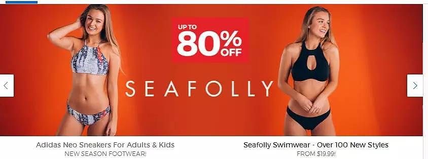 著名Seafolly泳衣反季白菜价最高低至2折起 - 1