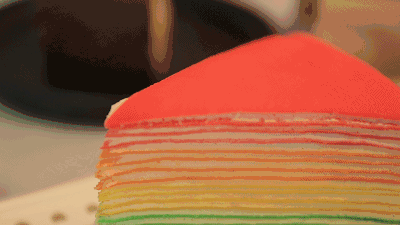 彩虹千层蛋糕 || Strathfield新开的Cafe@JO&CO卖的甜品真是给点颜色就灿烂～ - 18