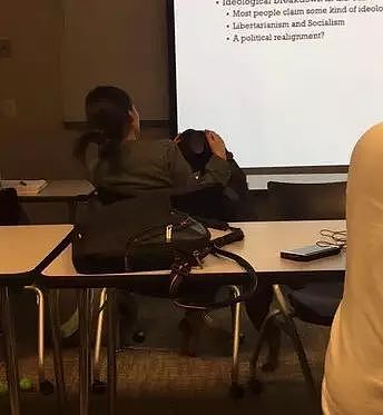 因飓风侵袭，一名大学生想带着狗狗一起上课，没想到老师的反应赞爆了！ - 10