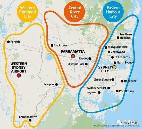 繁荣世界 |“大悉尼地区计划”：悉尼将一分为三 - 2