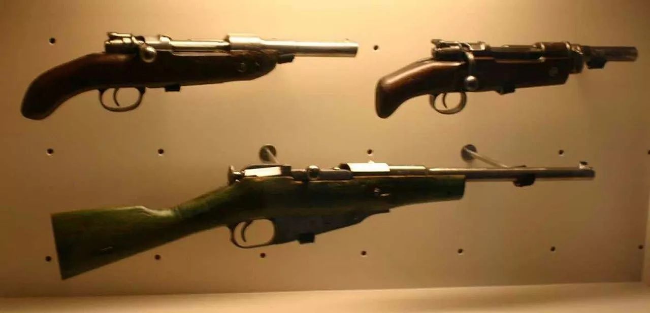 毛瑟和莫辛纳甘其实都有手枪版：对于“手炮”我只想说… - 2