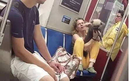 女子地铁上疯狂撕咬自己的狗，虐待宠物真的不关别人的事吗？ - 2