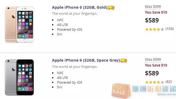 Dick Smith 苹果手机iPhone 6（32GB）iPhone 7 Plus（32GB）有特价啦~ - 1