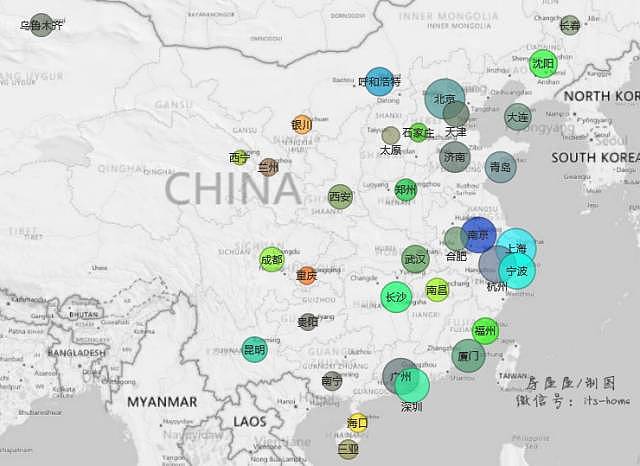 全国房价收入地图：在中国买房究竟有多难？ - 3