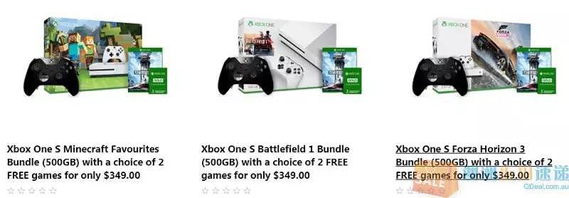 微软父亲节优惠活动，手提，游戏，耳机，小音箱等打折哦！Xbox1 Bundle 500GB，只要$349 - 1