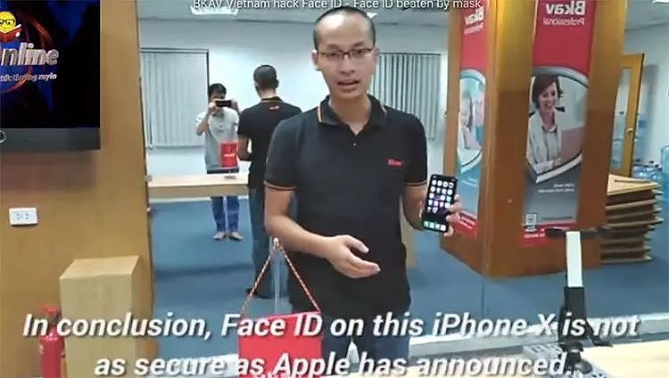 越南黑客用面具破解了苹果人脸识别技术，美国黑客却失败了 - 1