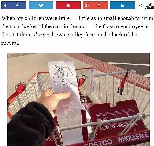 美国Costco超市服务员常年在收银小票背后画这个，没想到最后…… - 11