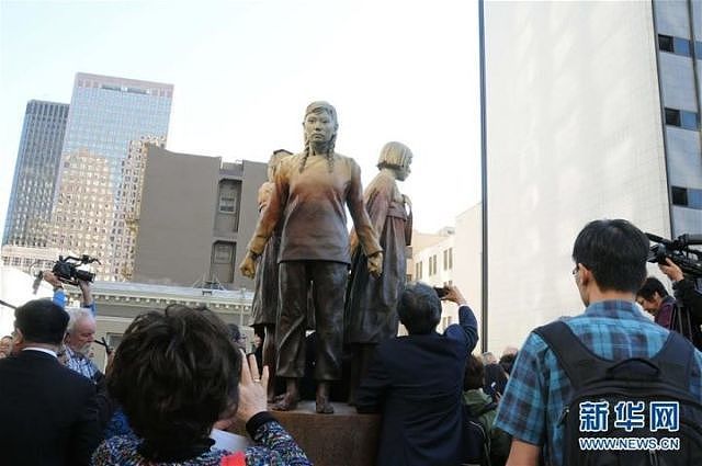 让全世界看见！这座日本人不敢直视的雕像，在旧金山揭幕了 - 4
