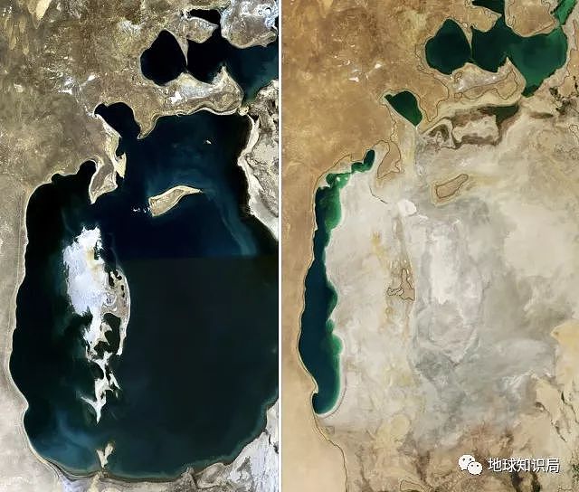 地理 | 咸海50年衰退90%以上，相当于4个大北京，人类破坏环境后自然开始反扑 - 31