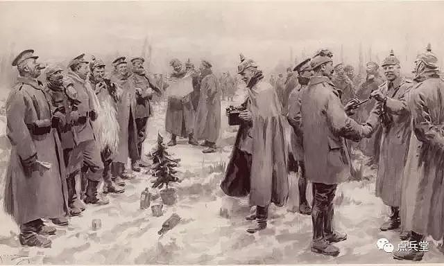 1914年圣诞节停战事件：厮杀数月的英德两军走出战壕，互换节日礼物 - 5
