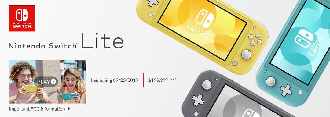 Nintendo Switch Lite发布：性能不变，更便宜，更便携 - 1