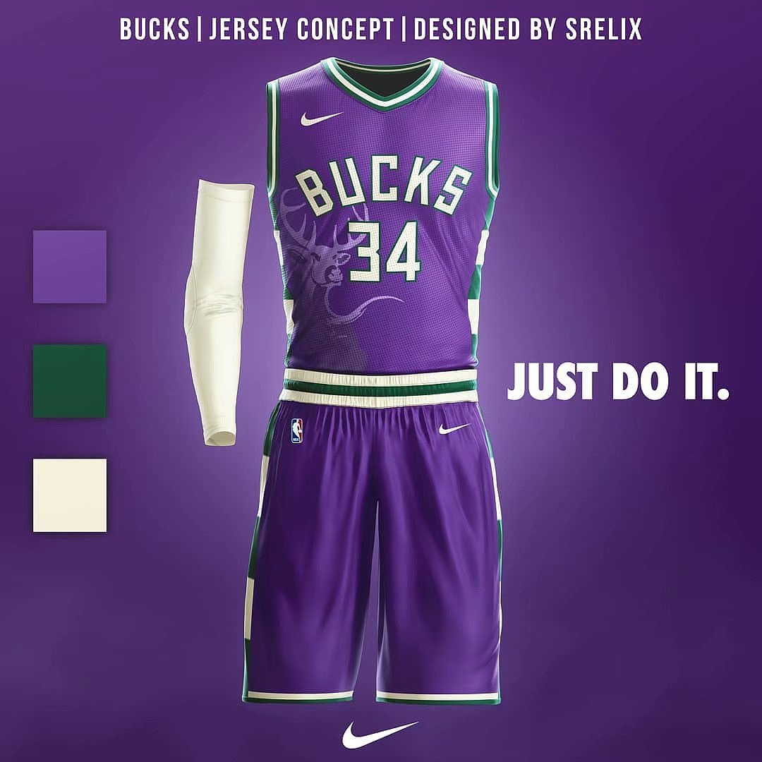 这些创意真的挺赞！网友设计的NBA球衣 - 3