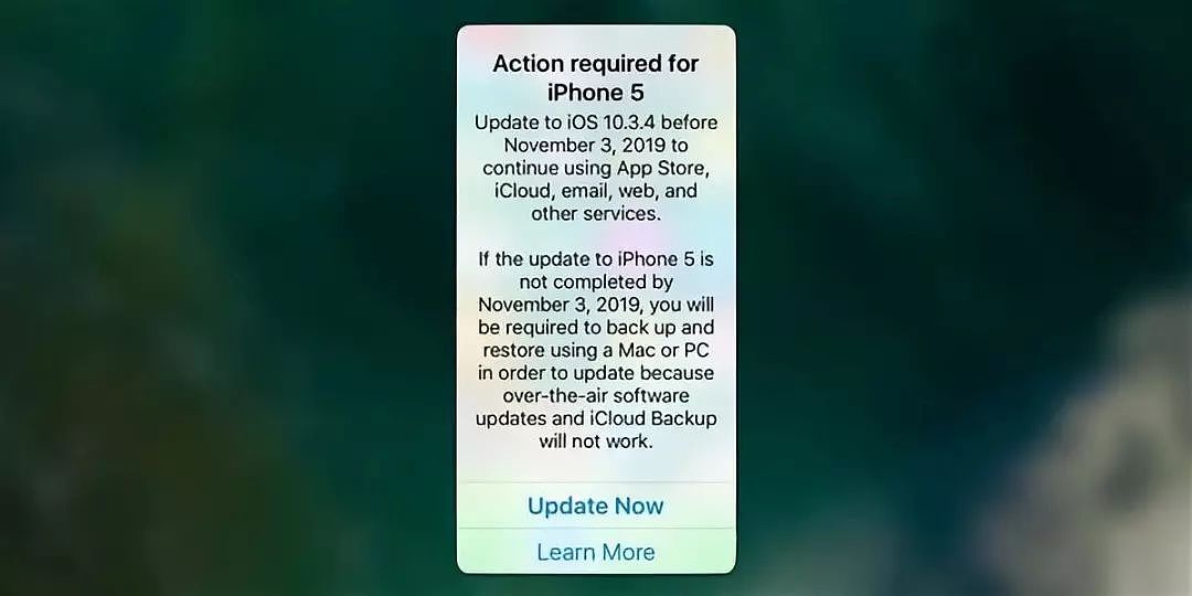 苹果：iPhone 5用户请务必更新到iOS 10.3.4 - 4
