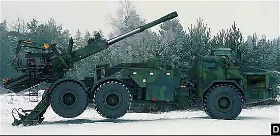 是牵引车也是自行火炮：瑞典“弓箭手”155卡车炮 - 6