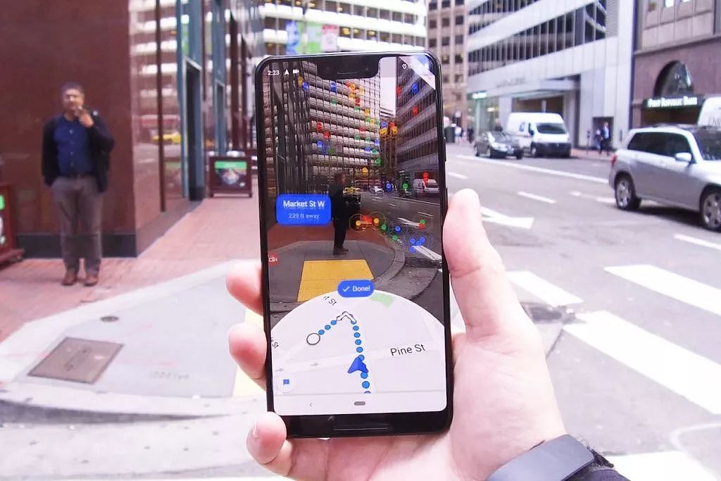 Google 地图推出了 AR 实景导航，它用起来怎么样？ - 3