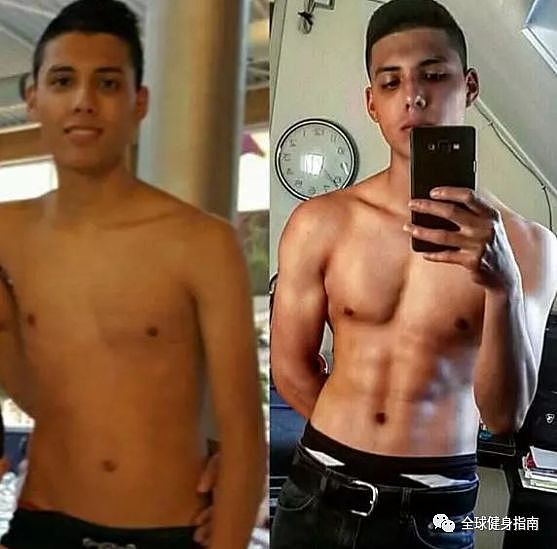 不去健身房不吃蛋白粉，104斤小伙徒手健身1年后变化惊人！ - 9