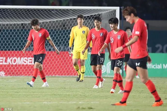 亚运男足小组赛也不好踢，韩国1-2不敌马来西亚 - 7