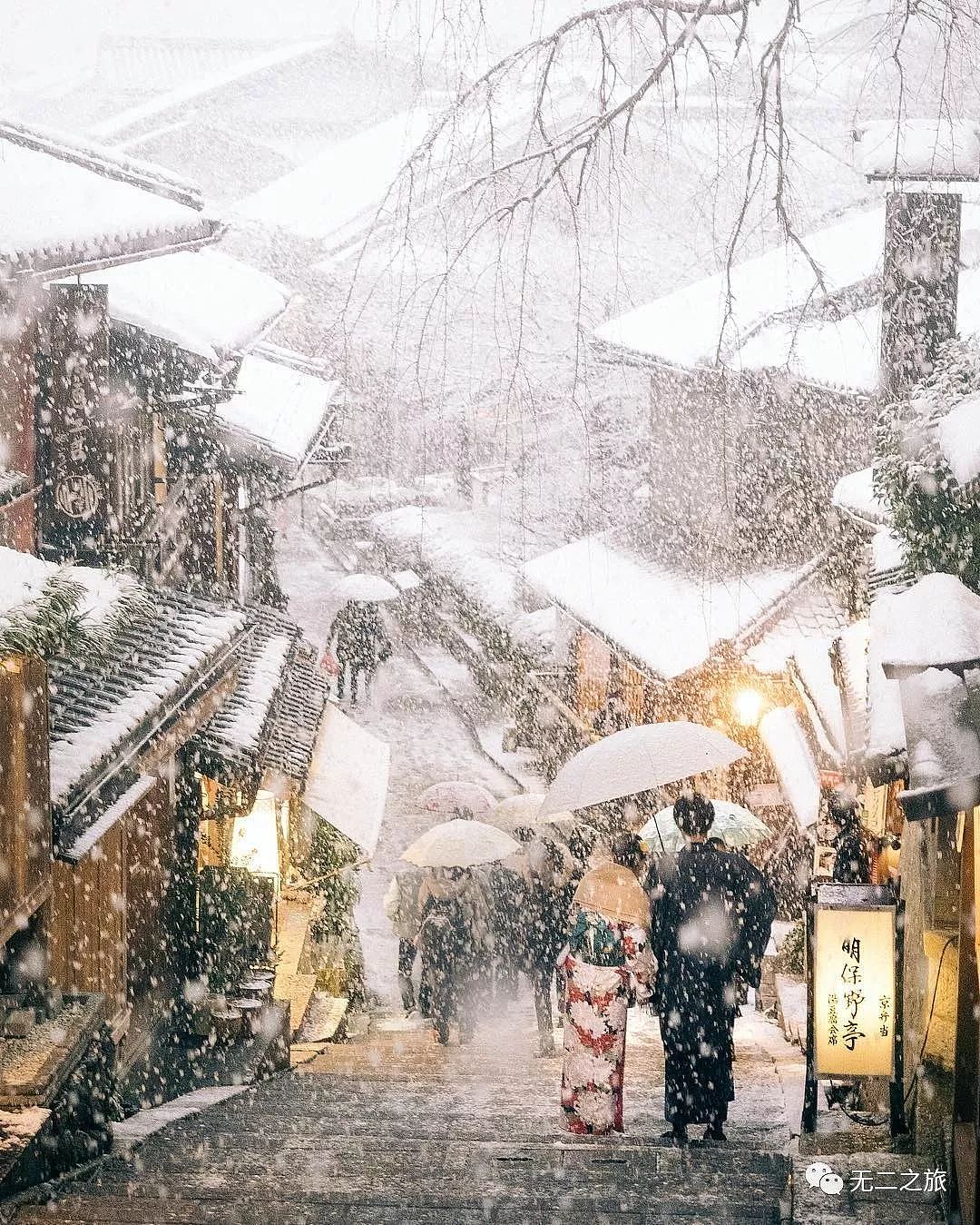 一下雪，京都就变成了平安京… - 2