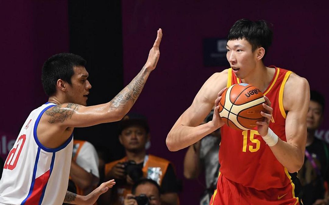 亚运会-中国红队险胜菲律宾，周琦25分7盖帽、克拉克森28分 - 5
