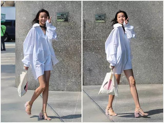 这位“宽眼距塌鼻梁”的18岁麻豆意外在Dior高定秀场走红，她会成为新加坡的“雎晓雯二代”吗？ - 3