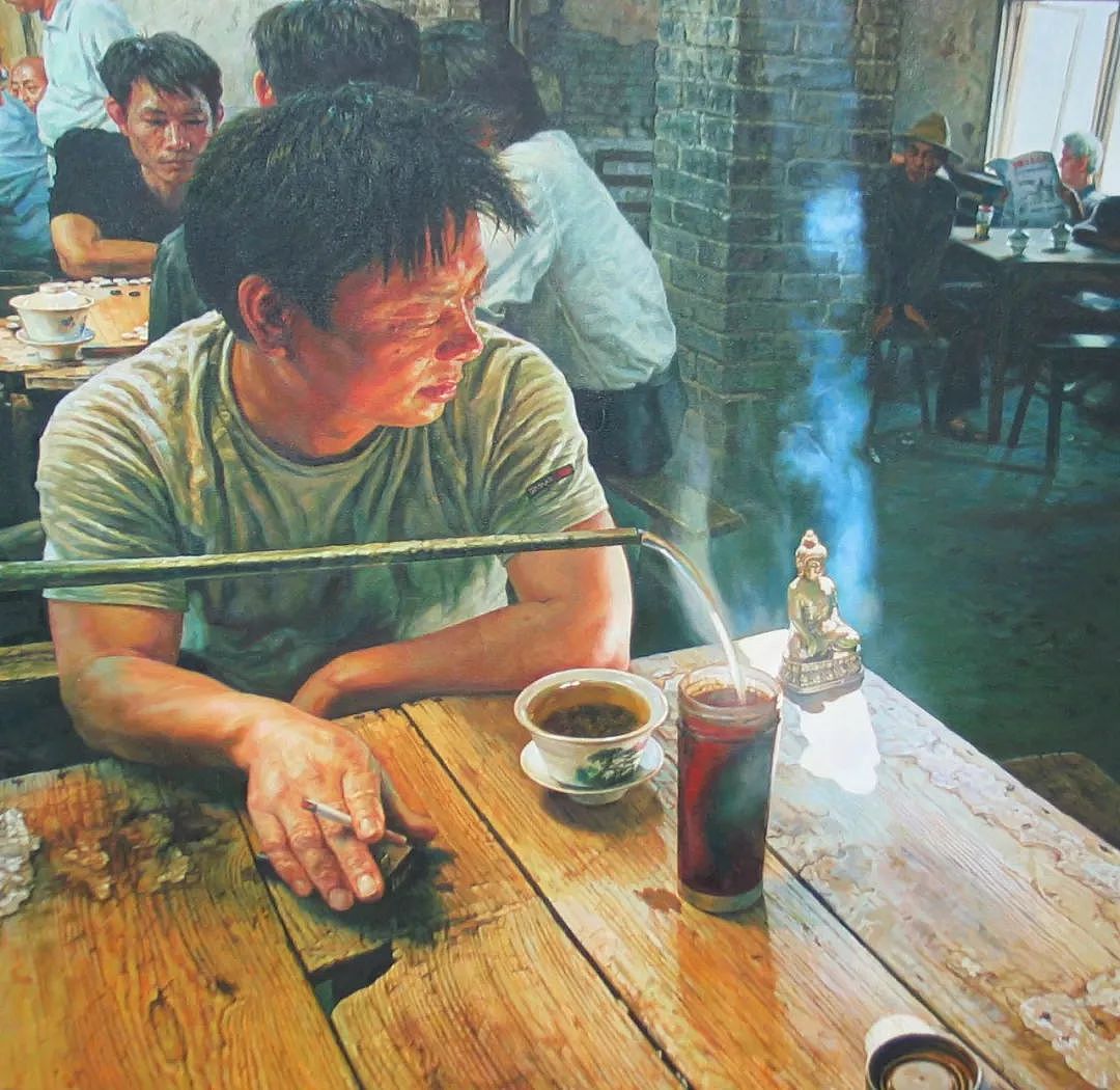 人物 | 他画了20年，把一个违章建筑变成了重庆最火的网红茶馆 - 19
