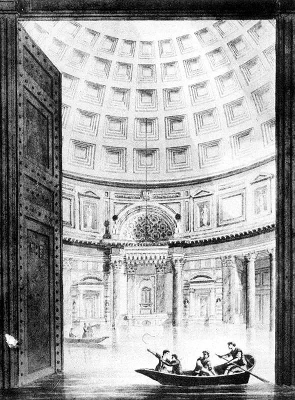 建筑 |  古代世界穹顶工程的巅峰：为何意大利人喜欢从万神庙顶撒花瓣？ - 17