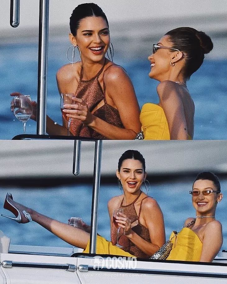 美人计 | Kendall和Bella的度假唇色告诉大家：我们是（有钱的）姐妹花 - 8