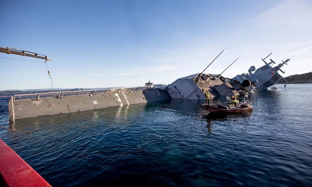 基建狂魔已抵达！挪威请来中国造大型浮吊船，打捞沉没军舰 - 5