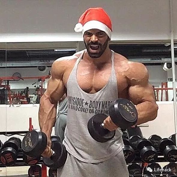 肌肉男的圣诞节VS你的圣诞节，扎心了.... - 2