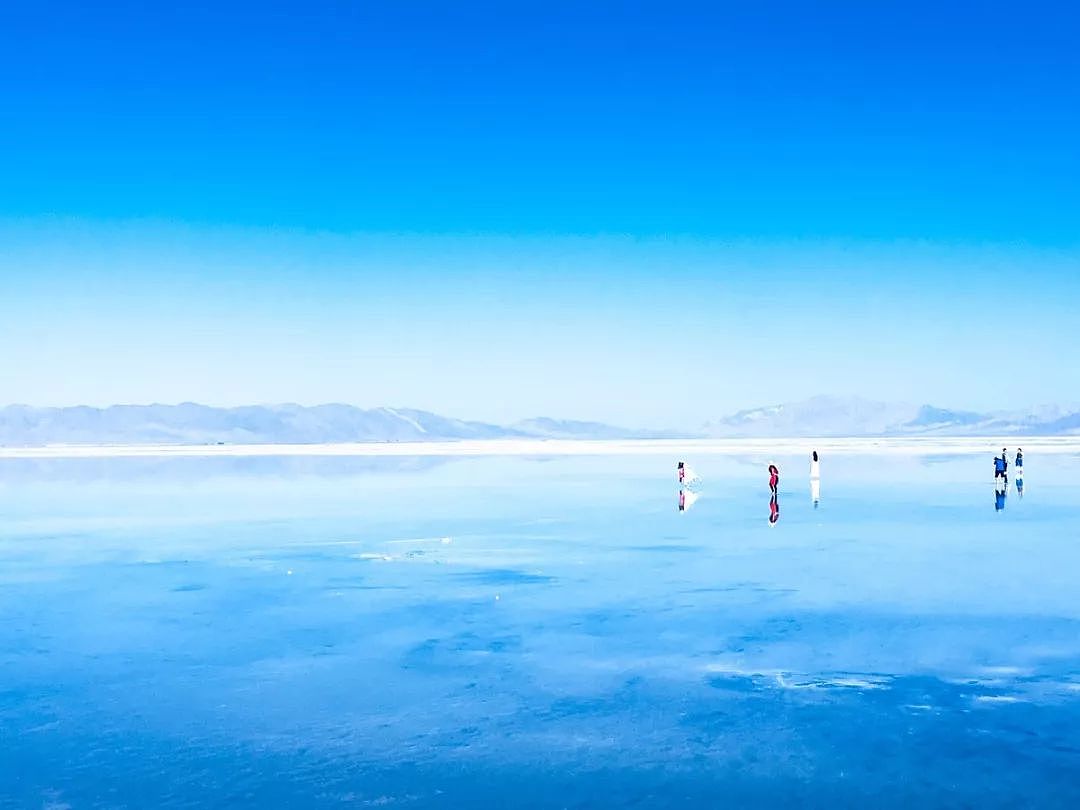 这个比茶卡盐湖还梦幻的地方才是最美的“天空之镜”，还免费！ - 39