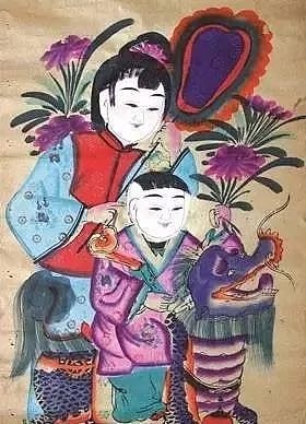 民俗 | “土得可爱”的中国年画：《四美图》震惊世界，一度为外国收藏家垂涎 - 6