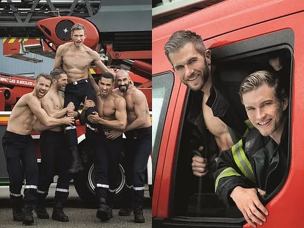 法国消防员拍了一组肌肉大片，满屏都是荷尔蒙 - 7
