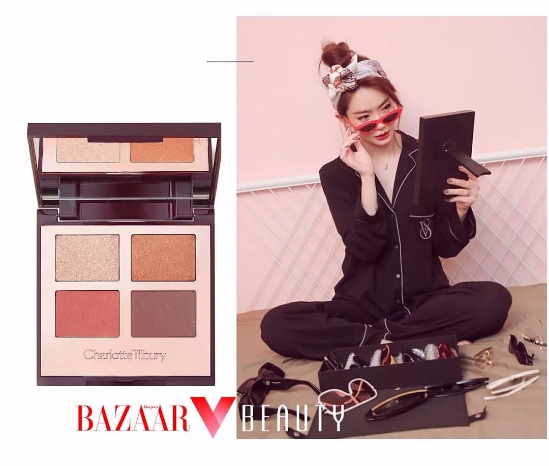 BazaarV Beauty|眼妆混搭墨镜都没听说过？！学会了你比戚薇玩得6！ - 8