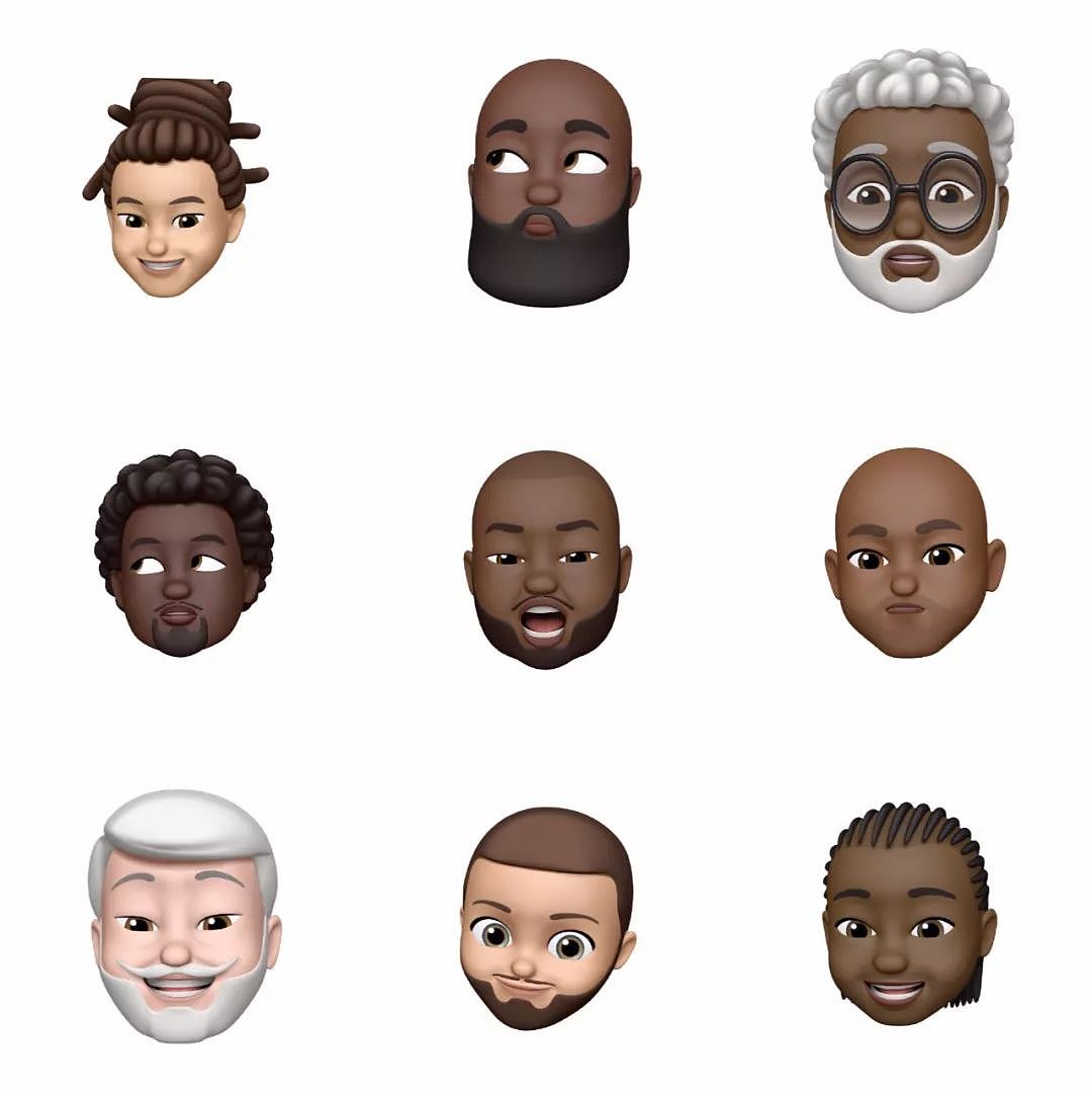 我把NBA的大佬们做成emoji了。 - 1