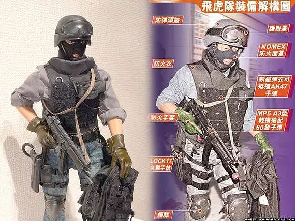 头戴三级盔从天而降，香港飞虎队在现实中有多能打？ - 15